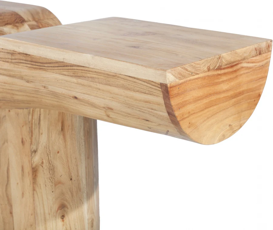 Tee Console Table Oak - Image 4