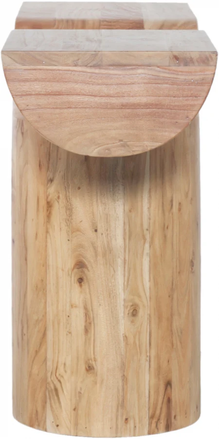 Tee Console Table Oak - Image 7