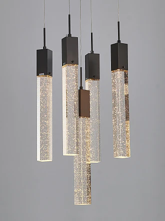 The Ritz Chandelier Matte Black - Image 3