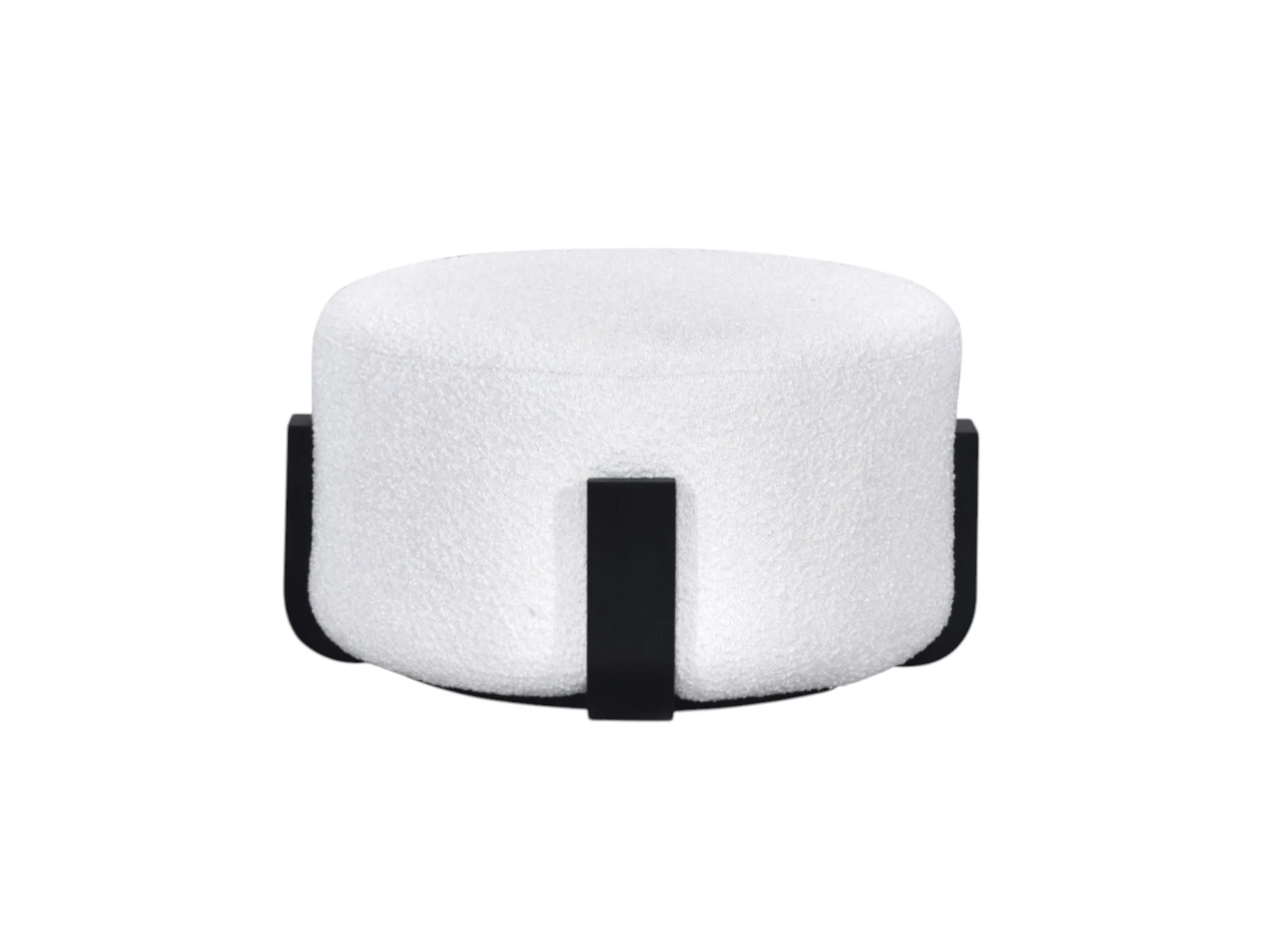 Vortex Boucle Chair & Ottoman - Image 22