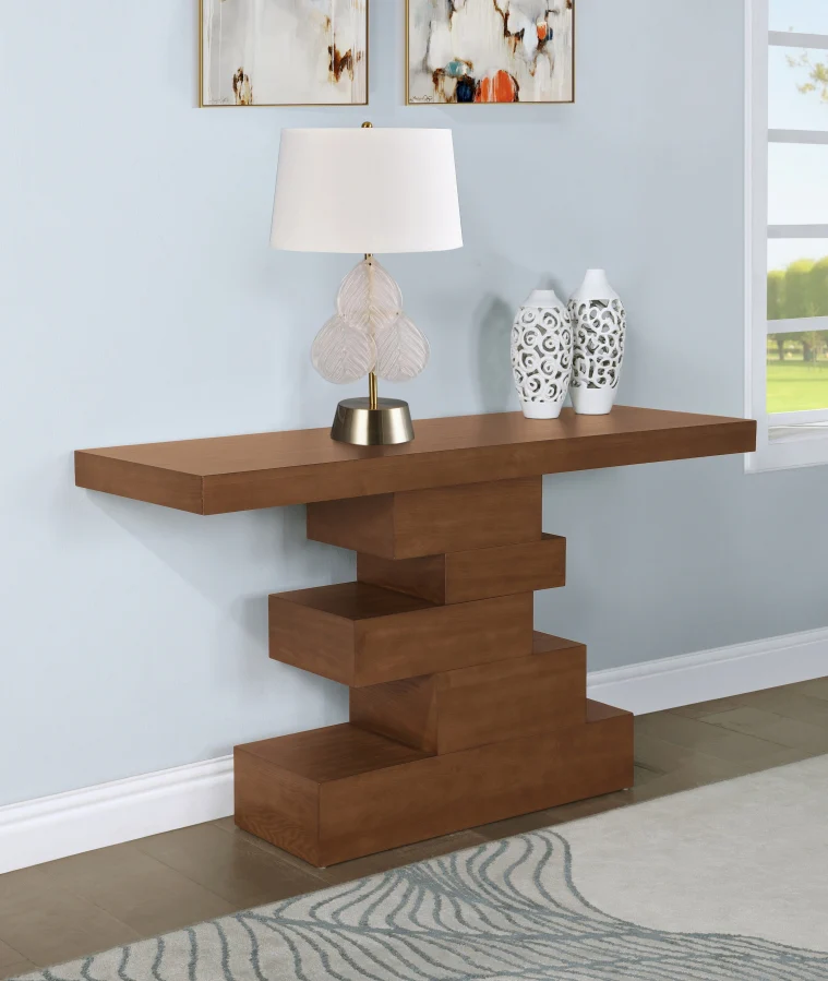 Westmount Console Table Walnut - Image 4
